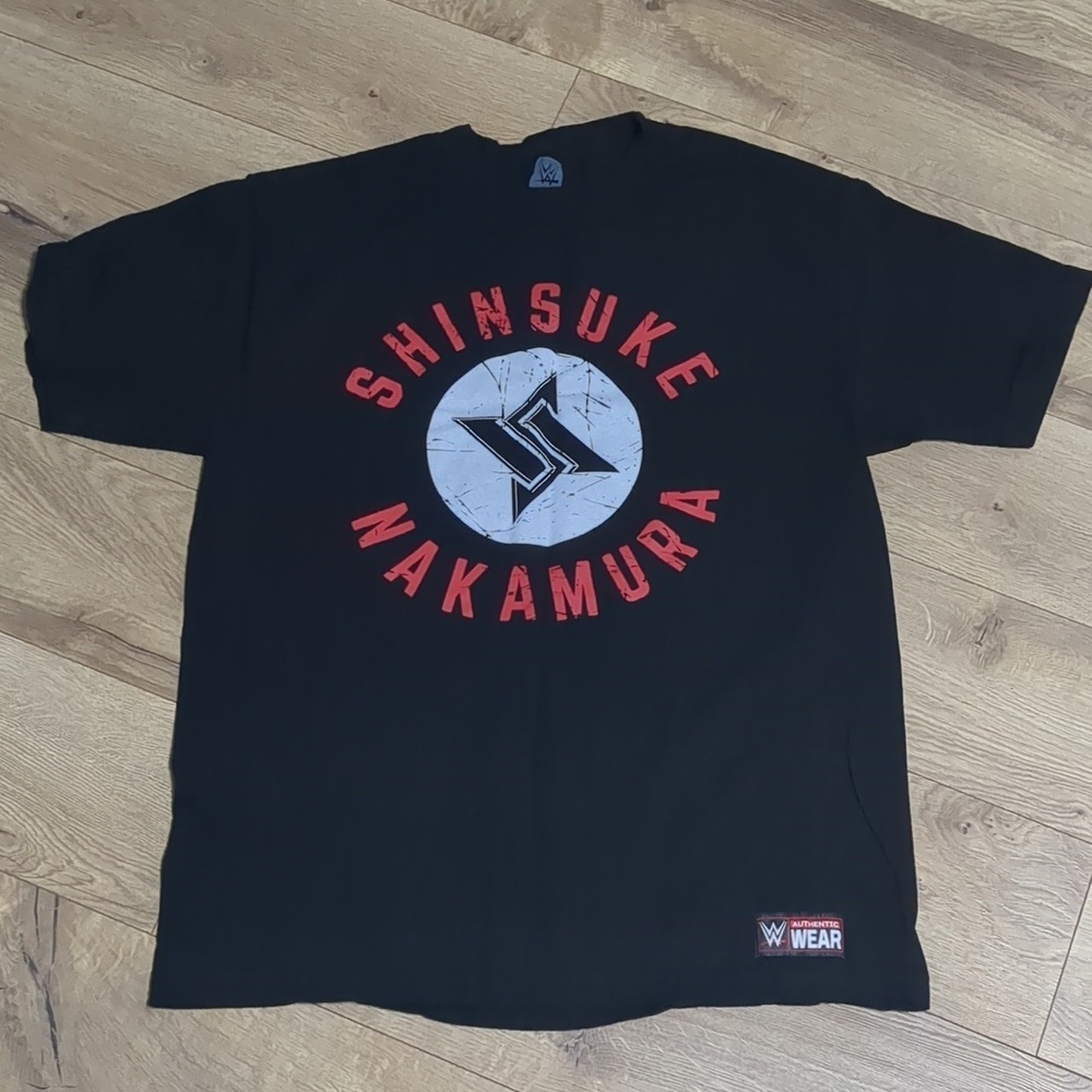 WWE Authentic Shinsuke Nakamura Artist Formerly Known As T Shirt  Size L